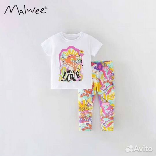 Костюм с лосинами для девочки malwee 90-134