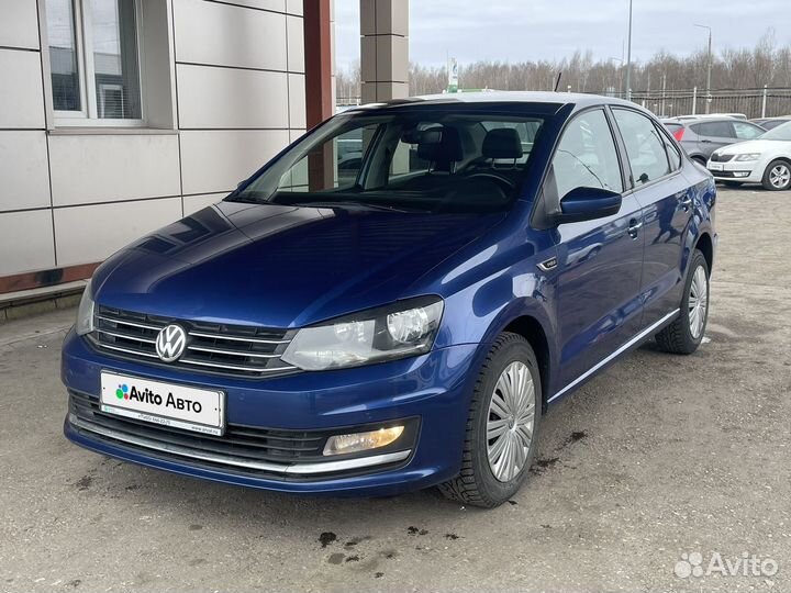 Volkswagen Polo 1.6 AT, 2017, 82 549 км