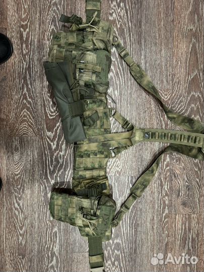 Пояс разгрузочный тактический с подсумками