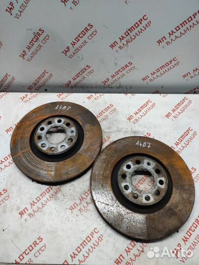 Диск тормозной передний Audi A4 B7 BWE 2007