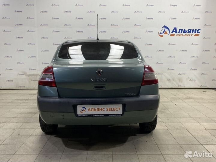 Renault Megane 1.6 AT, 2006, 201 366 км