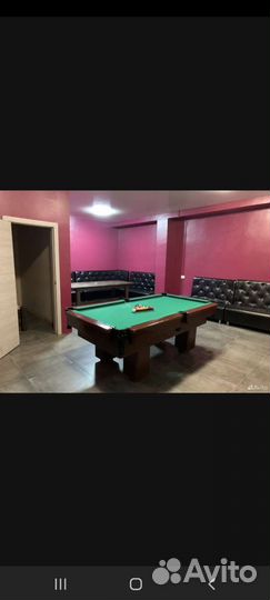 Сауна с большим бассейном