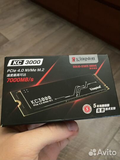 SSD накопитель Kingston KC3000 SKC3000D/2048G 2тб