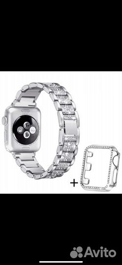 Ремешок и бампер на apple watch 40мм
