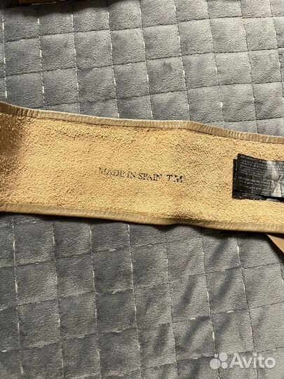 Ремень женский кожаный широкий