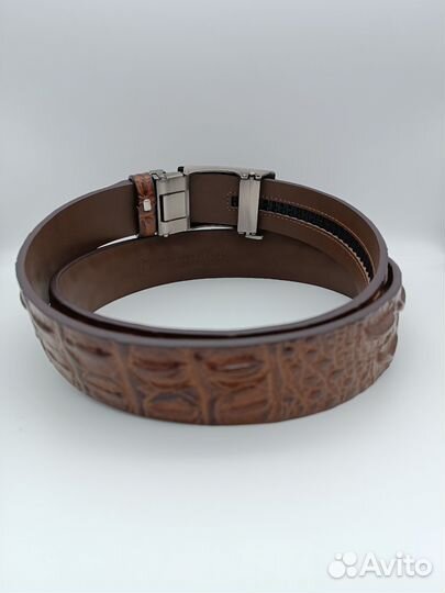 Ремень мужской Lacoste брендовые натуральная кожа