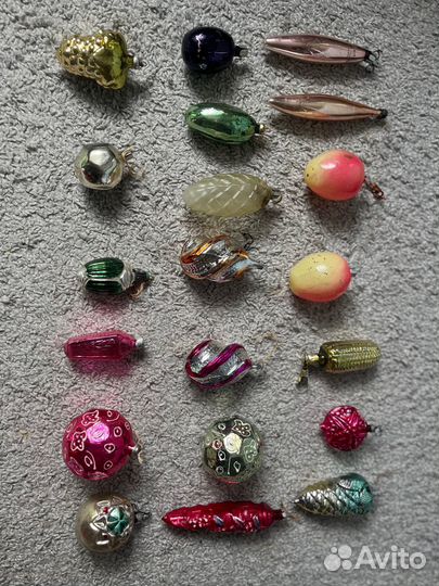 Елочные игрушки СССР