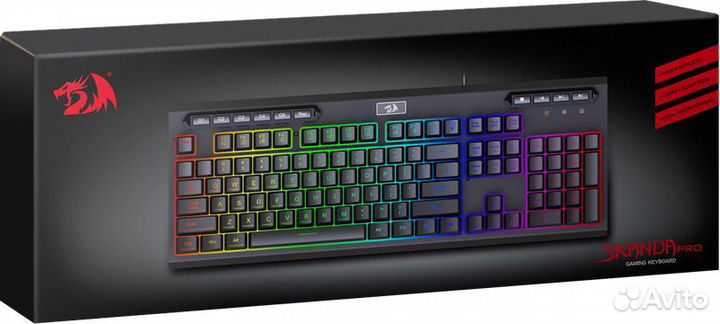 Redragon клавиатура игровая проводная skanda PRO