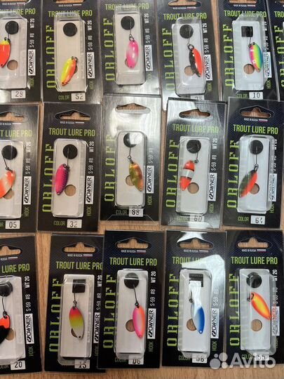 Форелевые блесна Ручной работы