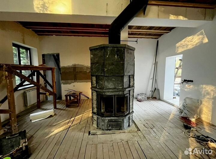 Камин талькохлорит