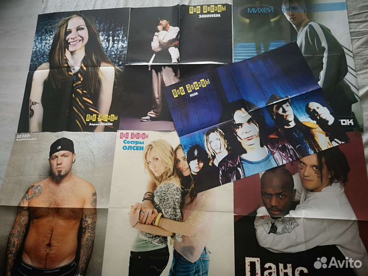 Постеры большие 90-2000х