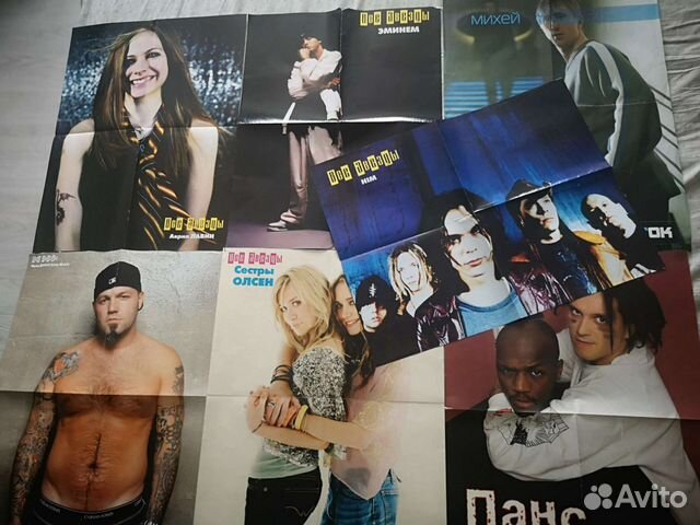 Постеры большие 90-2000х