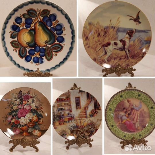 Тарелка декоративная настенная