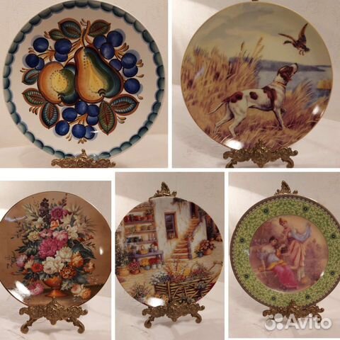 Тарелка декоративная настенная