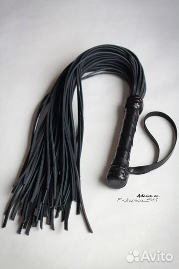 Флоггер из натуральной кожи