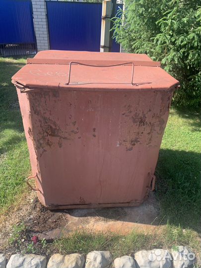 Мусорный контейнер с крышкой бак тбо