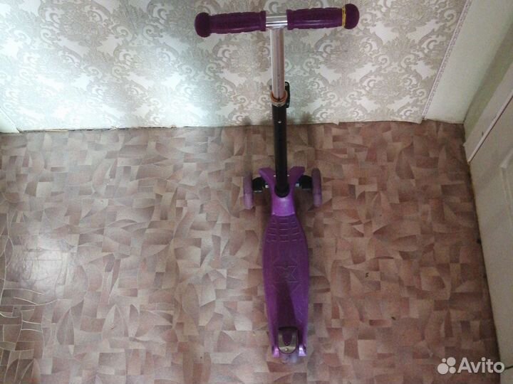 Самокат детский трехколесный