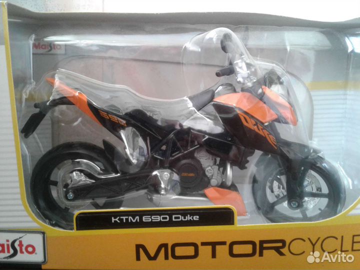 Модель мотоцикла 1:12