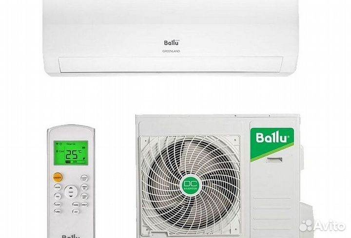 Сплит система с установкой