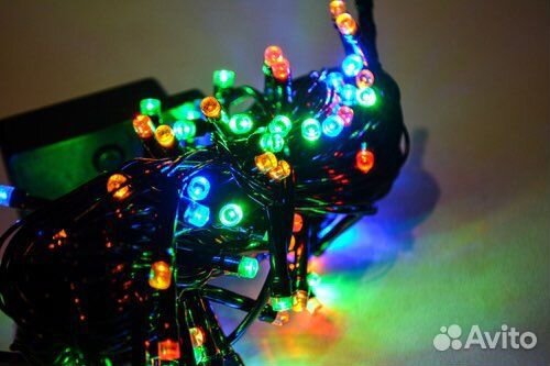 Электрогирлянда новогодняя Нить 7 метров