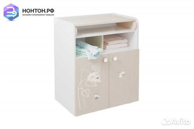 Комод French 1270 amis белый / дуб пастельный