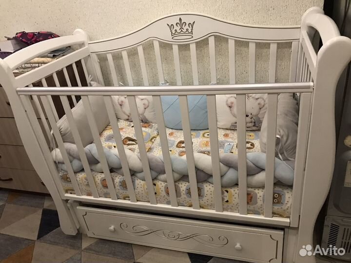 Детская кроватка состояние идеальное