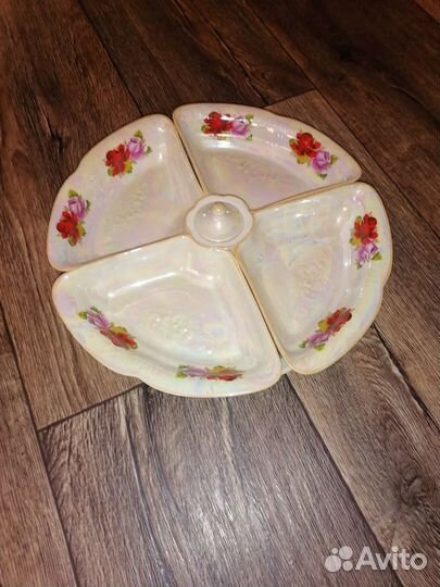 Менажница, масленка, столовый прибор