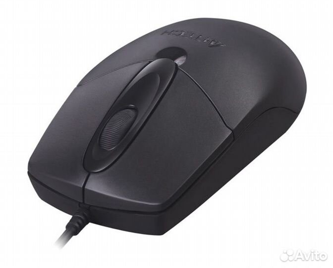 Мышь A4Tech OP-720 черный оптическая 1200dpi USB 3but (OP-720 USB (black)