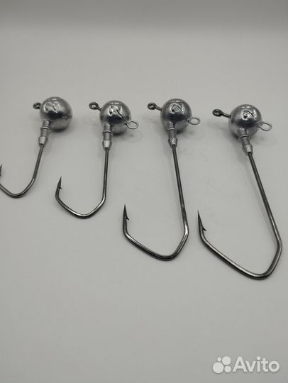 Джиг-головки Barbarian, 4/0-8/0 от 10 до 40 грамм