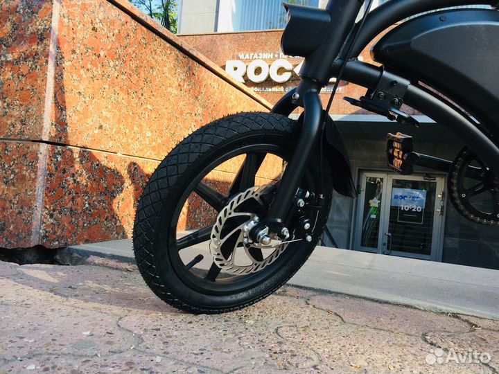 Электровел kugoo V1 с педалями