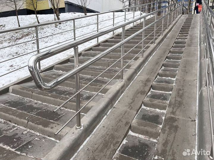 Перила из нержавеющей стали, перила для лестниц