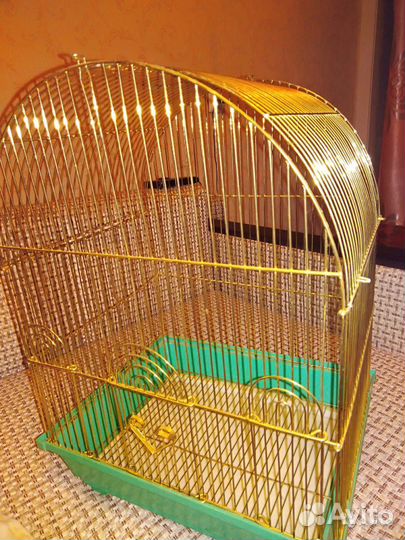 Клетка и лоток для котёнка