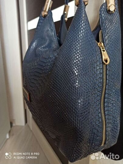 Сумка женская синяя