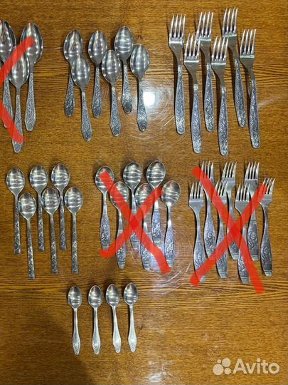 Столовые приборы СССР б/у