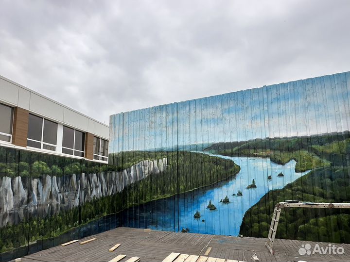 Роспись стен/художественная роспись