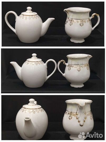 Сахарницы, чайнички, молочники, СССР