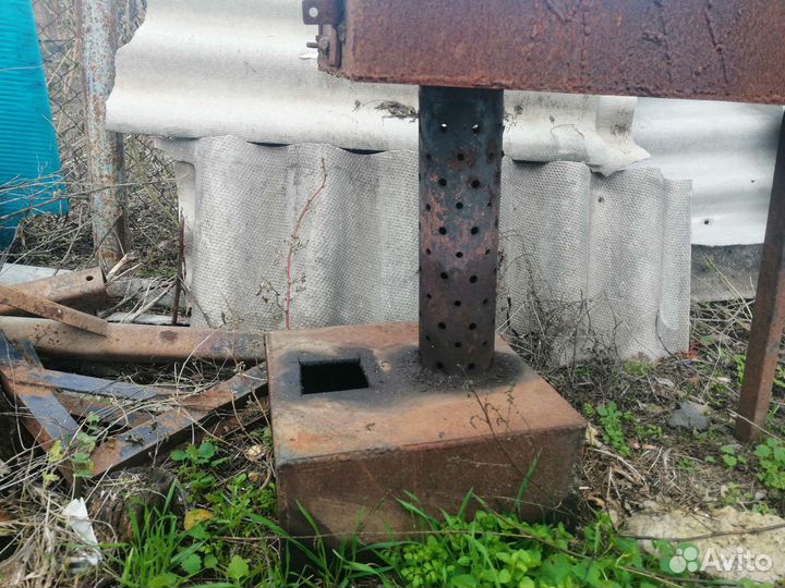 Буржуйка на отработке