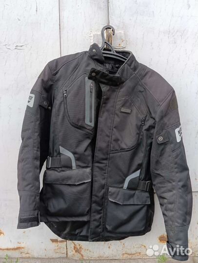 Мотокуртка туринговая черная