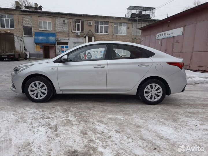 Hyundai Solaris 1.4 AT, 2017, 99 000 км