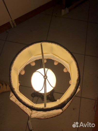 Лампа настольная винтаж