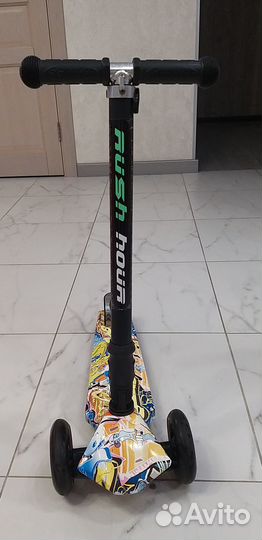 Самокат детский трехколесный бу