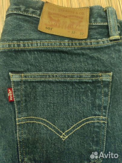 Джинсы мужские прямые Levis 501