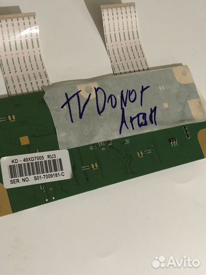 T-con 6870C-0598A для матрицы LC490EQY-SJA3