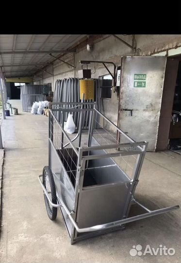 Тележка для перевозки телят