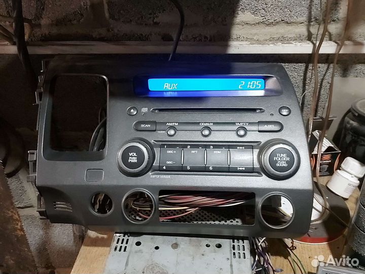 Магнитола honda civic 4d с блютуз