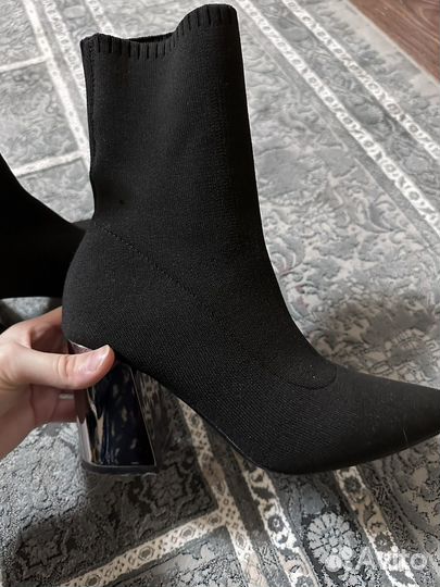 Осенние ботильоны на каблуке