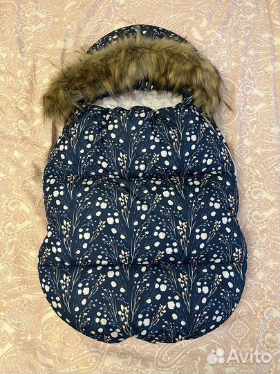 Зимний конверт в коляску