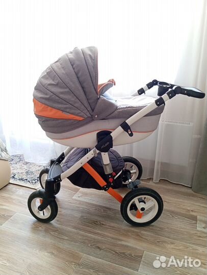 Коляска adamex 3 в 1 бу