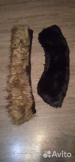 Воротники меховые и капюшон