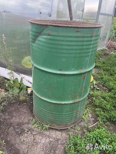 Бочка металлическая 200л бу
